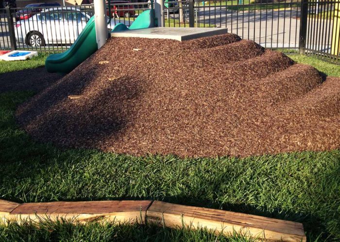 Ecoturf Surfacing Taylormade Co products Bonded Rubber Mulch creative steps design