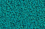 Teal poured in place surfacing color option